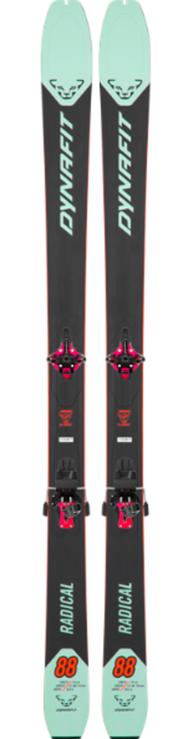 Dynafit Radical 88 W - Backcountry ski set