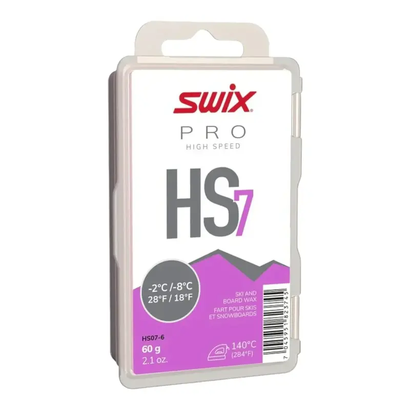 SWIX HS7 Violet glide wax 60g - Cire