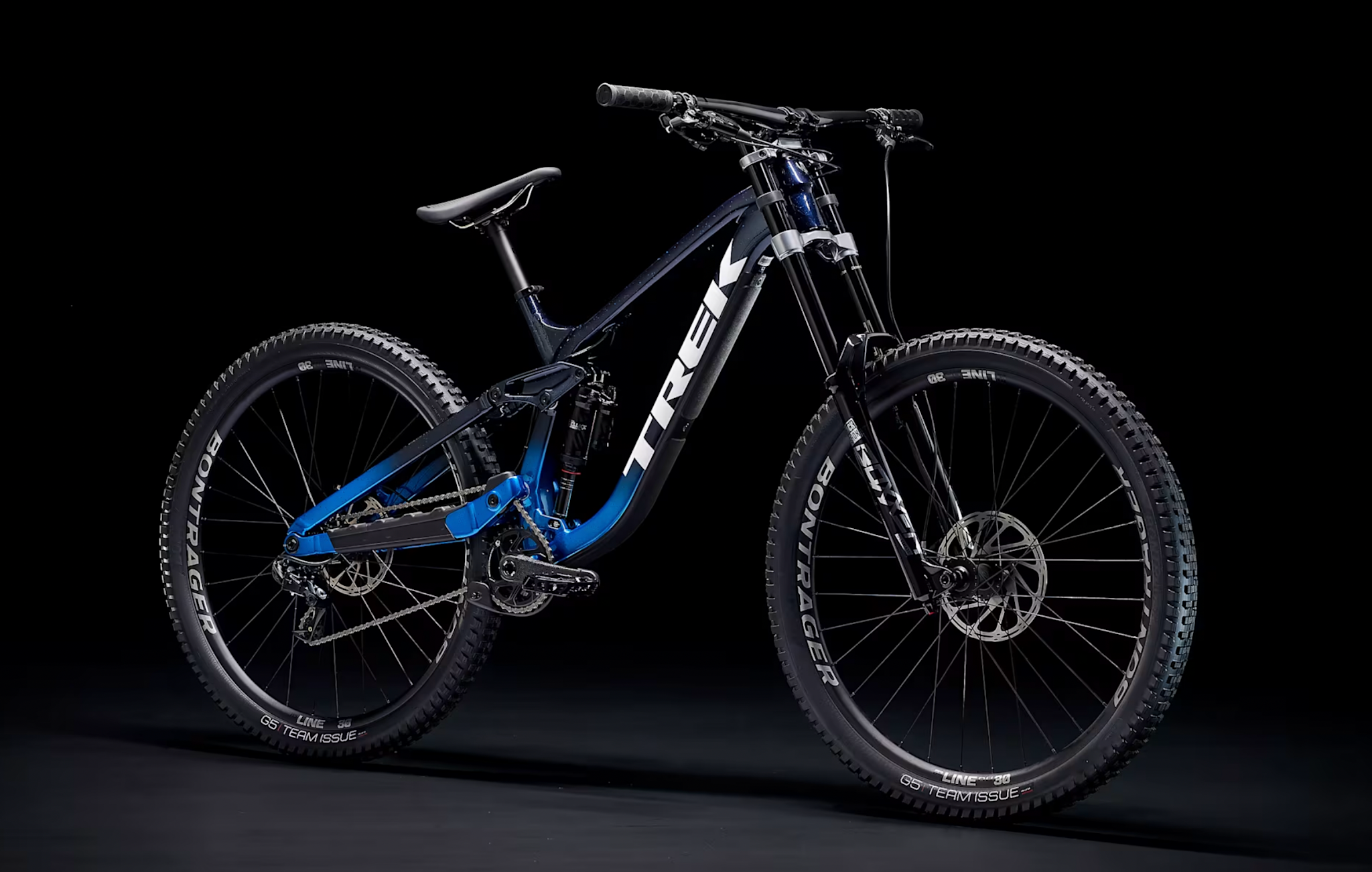 Trek Session 9 R2 Deep Deep Dark Blue to Alpine Blue Fade CUSTOM