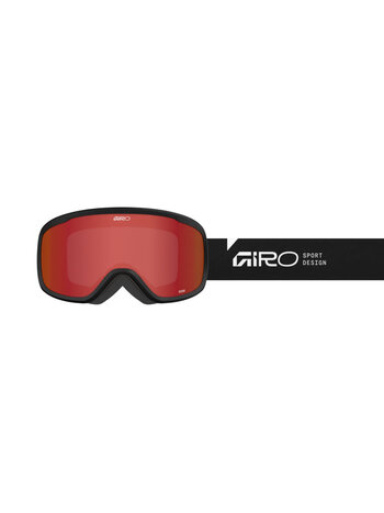 GIRO Roam black Amber scarlet - Lunette de ski