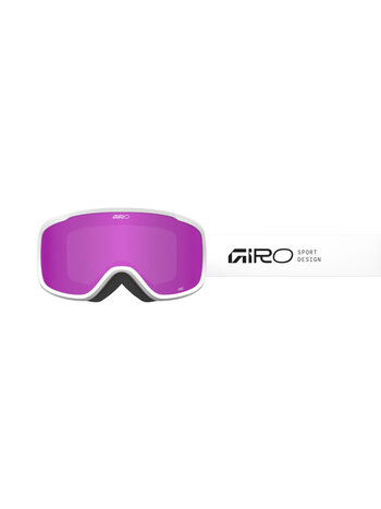 GIRO Cruz - Lunette de ski White amber pink