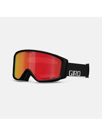 GIRO Index 2.0 - Lunette de Ski Black Workmark/Vivid ember