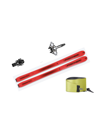 FISCHER Transalp carbon 86 + Fischer Tour Lite 150 + Fischer Skin - Ski alpin 176cm