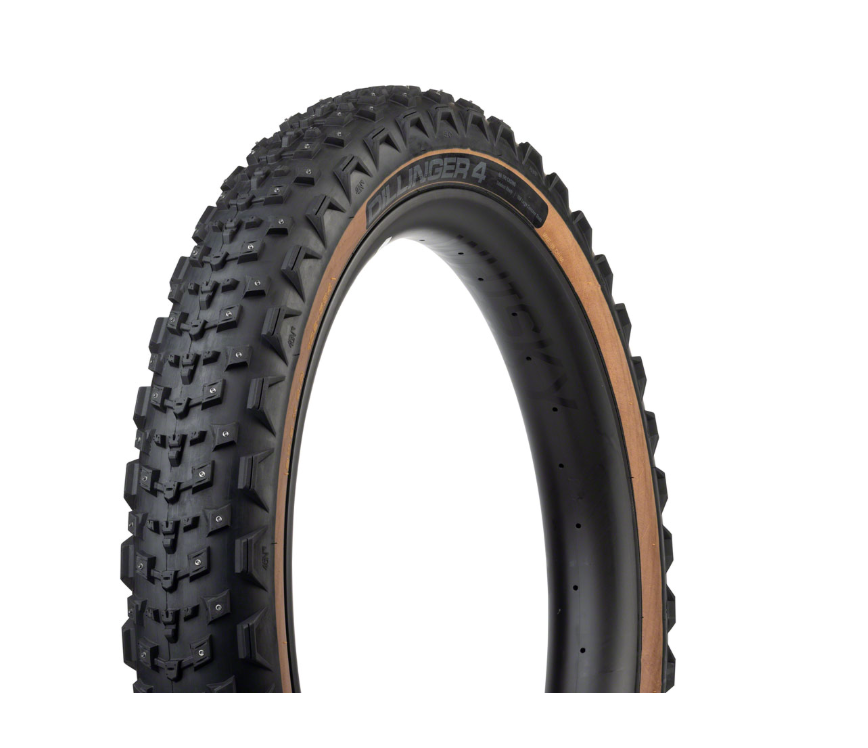 45NRTH Dillinger 4 Tire - 27.5 x 4.0 clouté brun