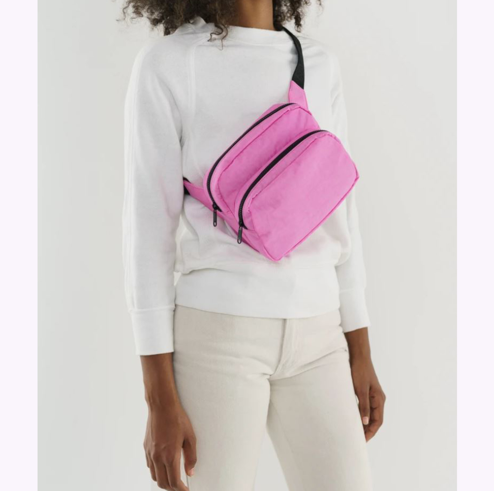 baggu pink fanny pack