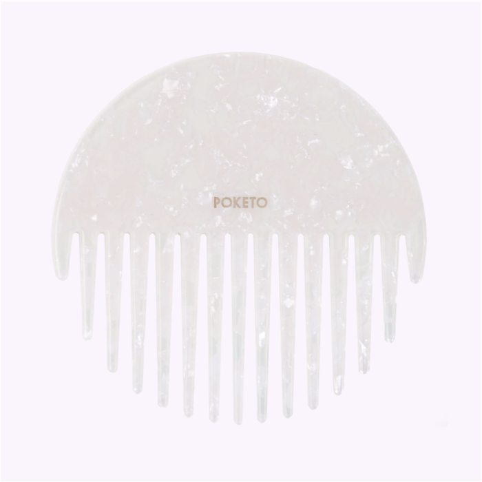 Poketo Pearl Circle Comb
