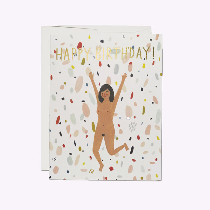 Red Cap Cards Red Cap Cards Birthday Suit Birthday Card