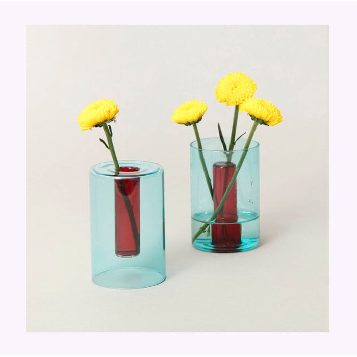 Petit vase réversible Block Design