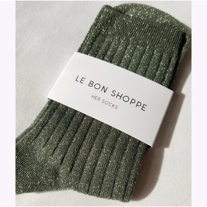 Chaussettes Lurex Le Bon Shoppe Pin