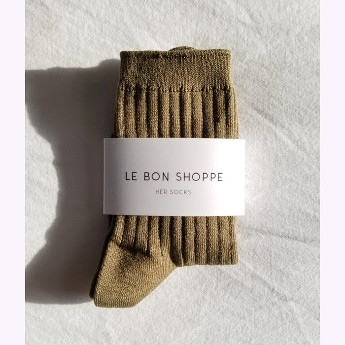 Le Bon Shoppe Le Bon Shoppe Pesto Her Socks