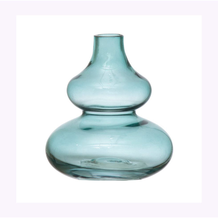 Bloomingville Blue Glass Vase