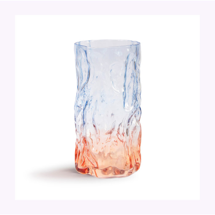Vase Trunk Bicouleur Bleu &Klevering