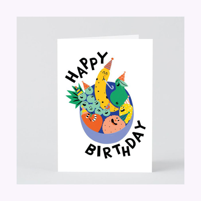 WRAP Happy Birthday Banana Card