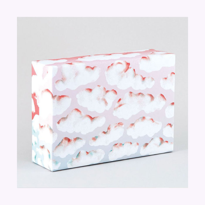 WRAP Magazine WRAP Clouds Wrapping Paper