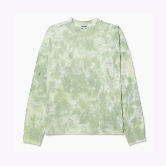 Richer Poorer Green Storm Wash Relaxed Long Sleeve Tee