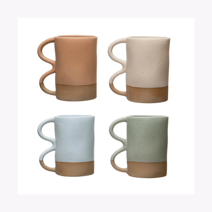 Speckled Mug With Double Handle