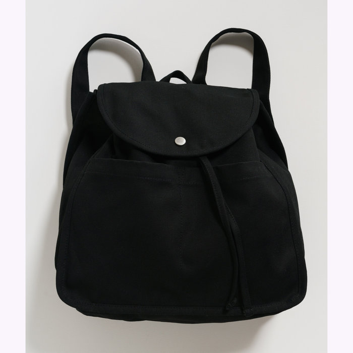 Baggu sac à dos Baggu Black Drawstring Backpack