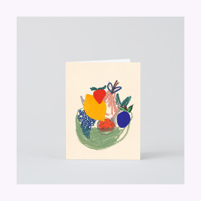 WRAP Fruit Basket Card
