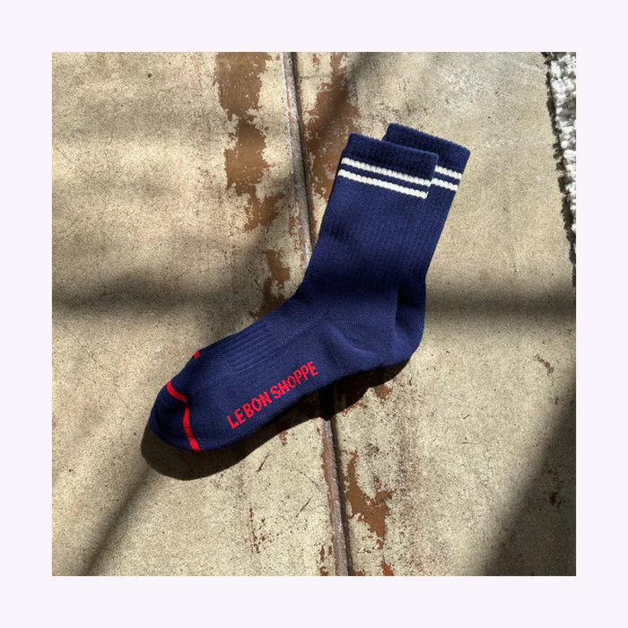 Chaussettes Boyfriend Le Bon Shoppe Navy