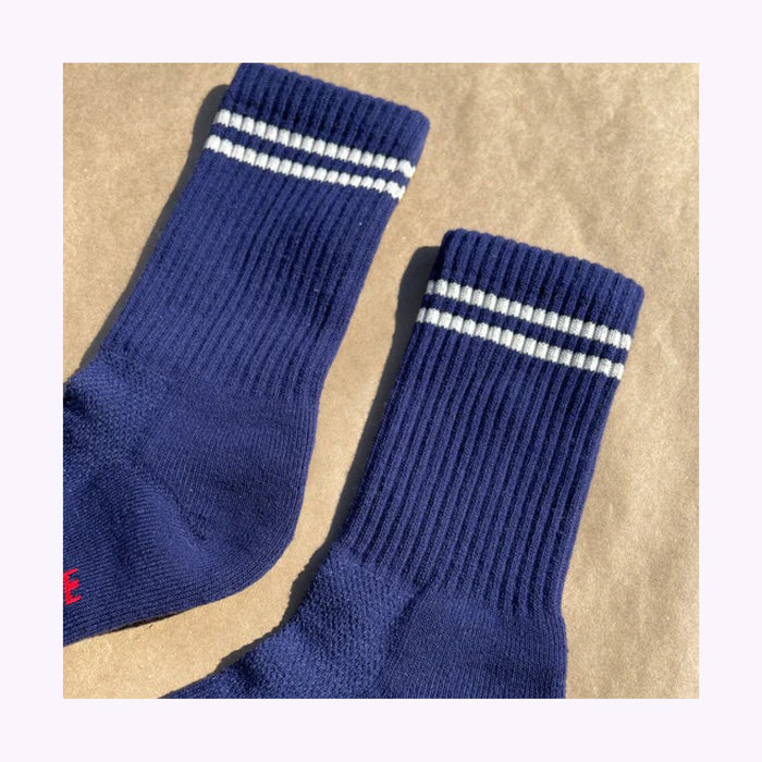 Le Bon Shoppe Navy Boyfriend Socks