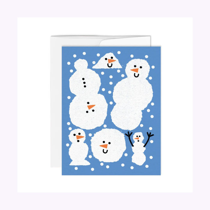 Paperole Merry Snowmen Card
