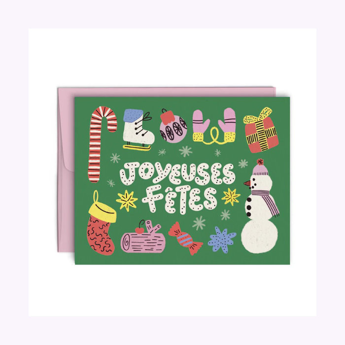 Paperole Paperole Joyeuses Fêtes Card