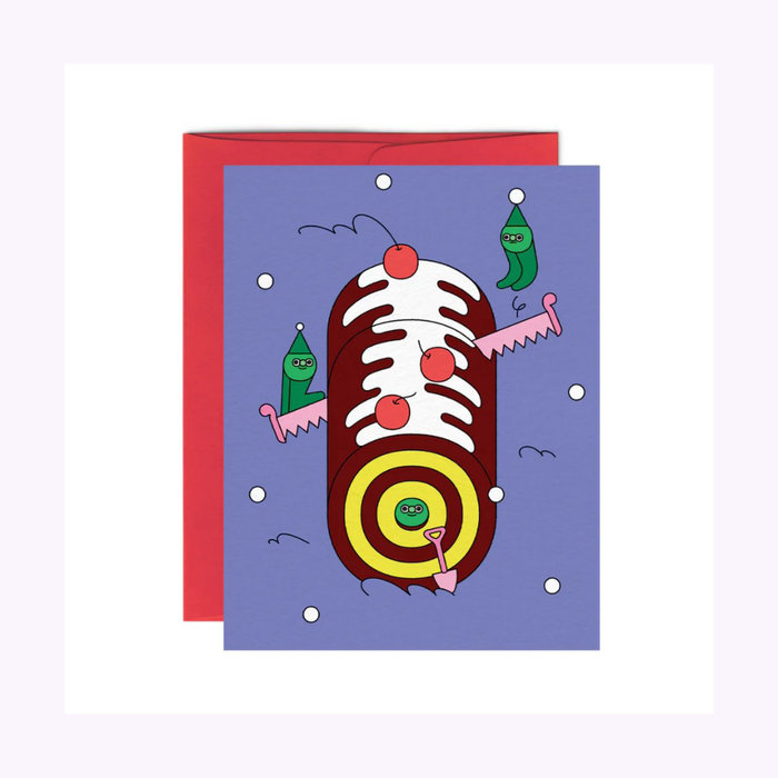Paperole Paperole Christmas Log Card