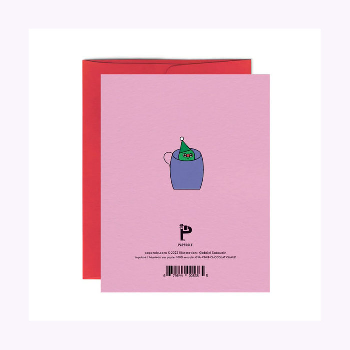 Paperole Hot Chocolate Card