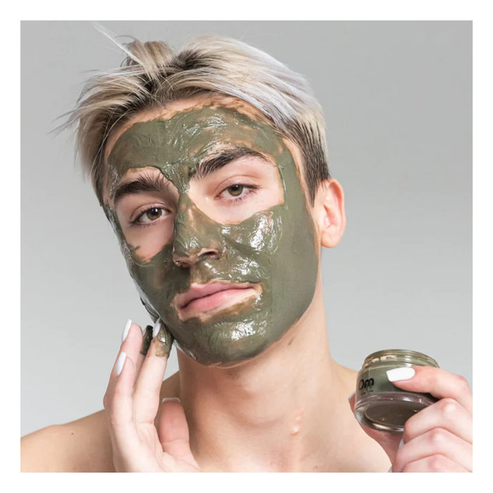 Mini Masque Détoxifiant Matcha et Charcoal 13ml Om Organics