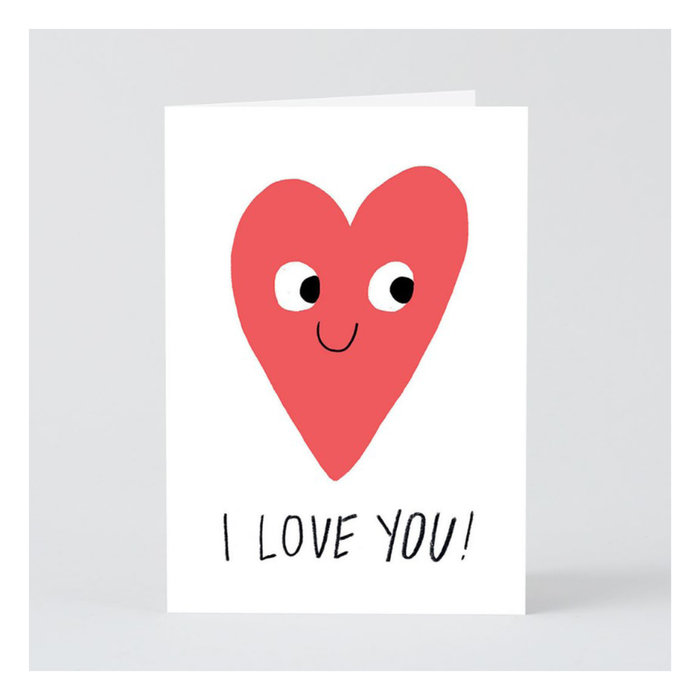 WRAP Magazine WRAP I Love You Card