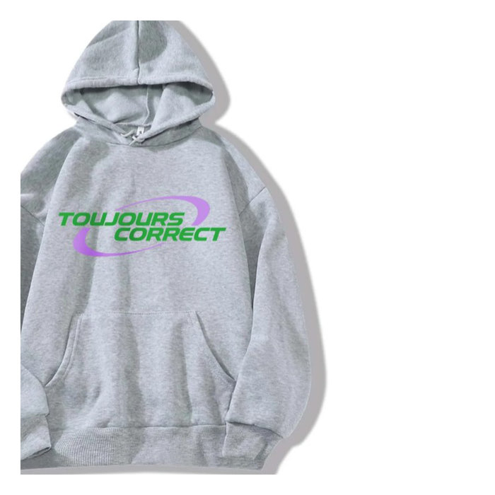 Toujours Correct Y2K Hoodie FINAL SALE