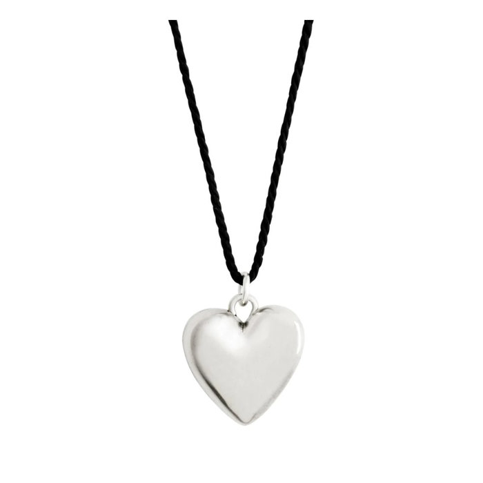 Pilgrim Reflect Heart Necklace (Gold or Silver)