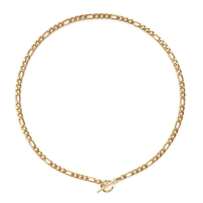 Welldunn Figaro Chain Necklace (Golden or Silver)