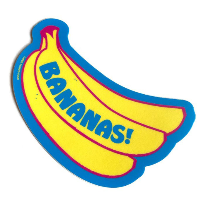 Three Potato Four Bananas! Sticker