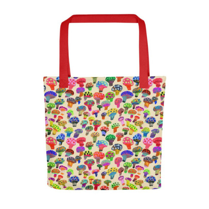 Tara Booth Tara Booth Mushroom Tote Bag - FINAL SALE