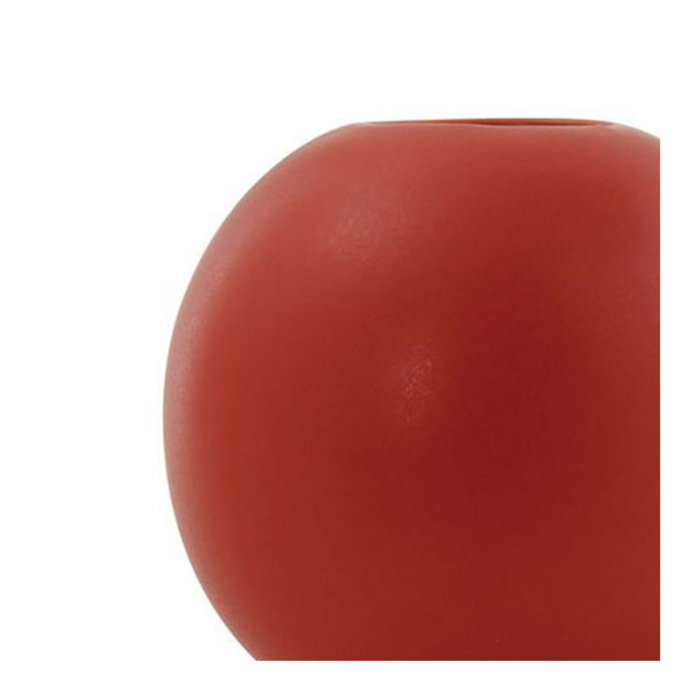 Bloomingville Red Round Matte Vase