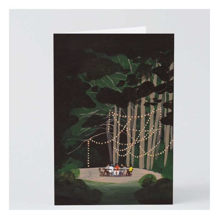 WRAP Magazine Carte de Souhaits Dinner in the Forest WRAP