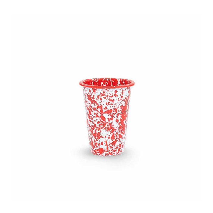 Crow Canyon Splattered Red Cup 14 oz  FINAL SALE