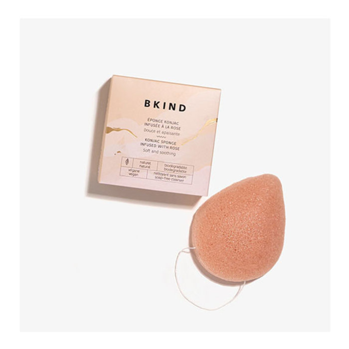 Bkind Konjac Facial Sponge - Rose