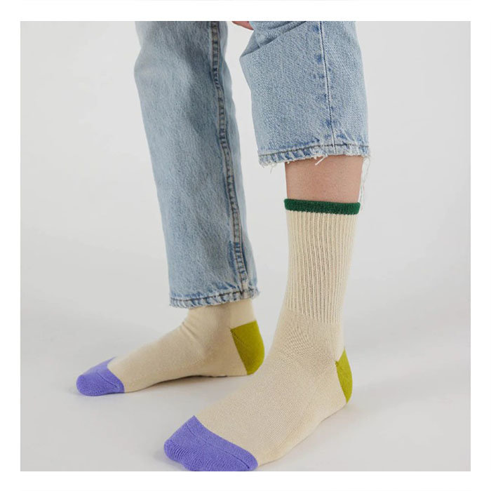 Chaussettes Ribbed SS23 Baggu (Plusieurs couleurs disponibles)