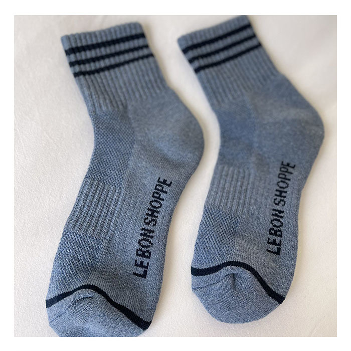 Le Bon Shoppe Indigo Girlfriend Socks