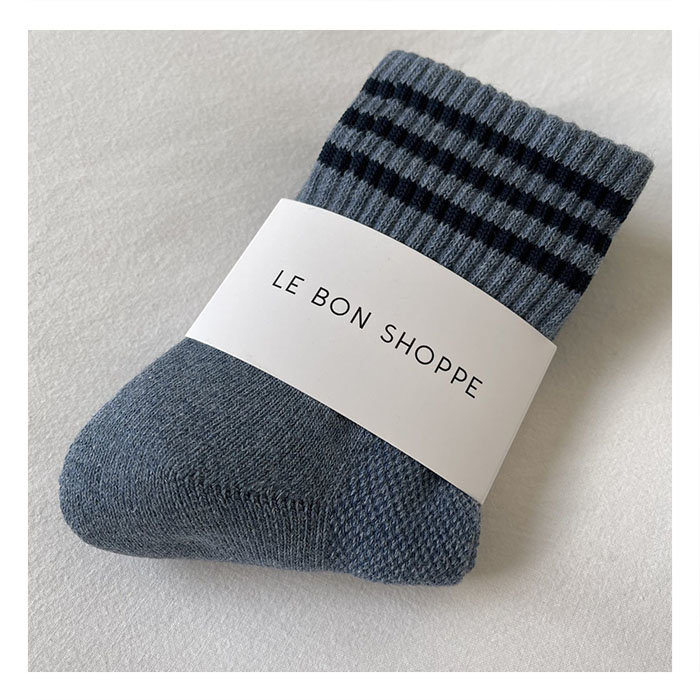 Le Bon Shoppe Le Bon Shoppe Indigo Girlfriend Socks