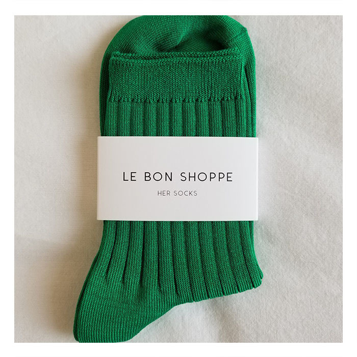 Chaussettes Her Le Bon Shoppe Kelly Green