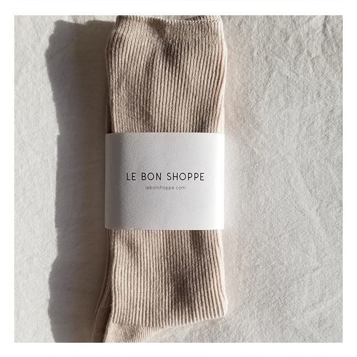 Le Bon Shoppe Eggnog Trouser Socks