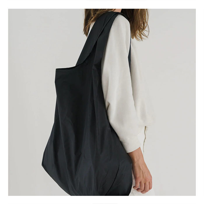 Big Baggu Black Reusable Bag
