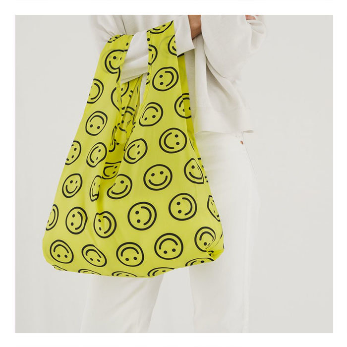 Baggu Happy Yellow Reusable Bag