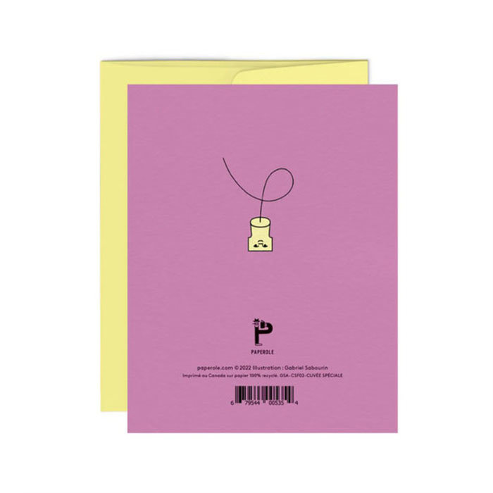 Paperole Special Cuvée Card