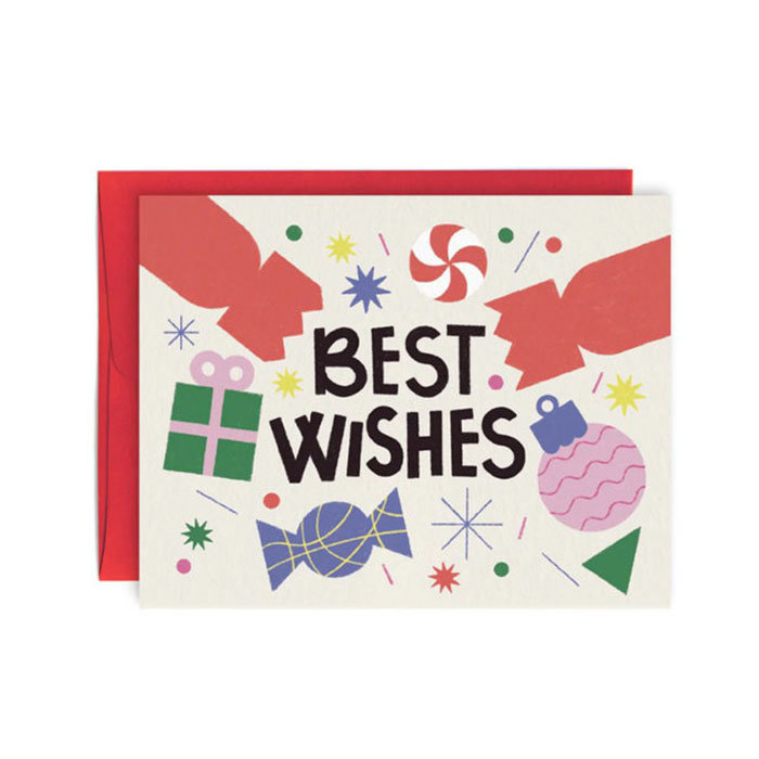 Carte de Souhaits Best Wishes Paperole