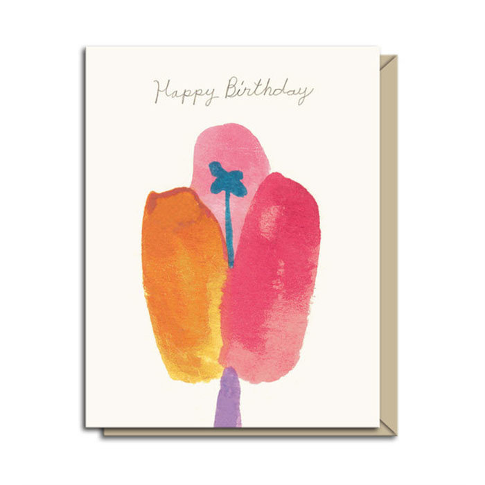 Michael Doyle Happy Birthday Bloom Card