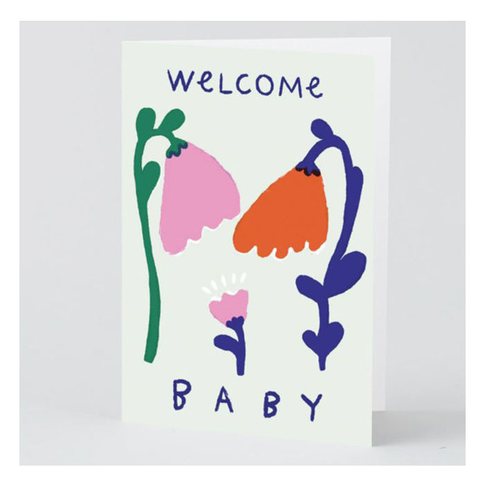 Carte de Souhaits Welcome Baby WRAP